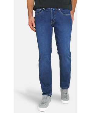 Pierre Cardin 5-Pocket-Jeans Lyon Futureflex Stretch Denim, elastisch und bequem - Blau