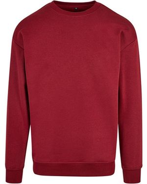 Build Your Brand Sweatshirt Sweat Crewneck - Rot