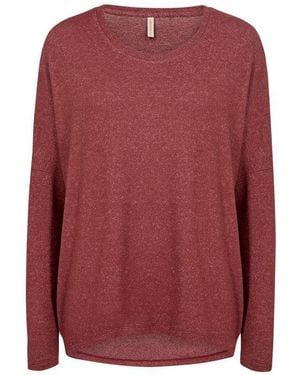 Soya Concept Shirtbluse Sc-Biara 1 Viskosemischung - Rot