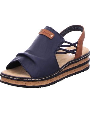 Rieker Sandale - Blau