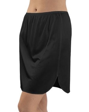 NINA VON C Unterrock Halbrock Länge 50 cm Elegance (Stück, 1-tlg) - Schwarz