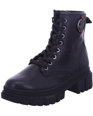 S.oliver Schnürboots 100% Vegan - Blau
