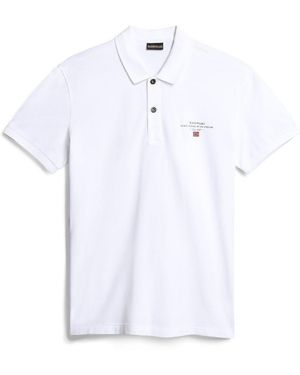 Napapijri Poloshirt Elbas Ss 4 - Weiß
