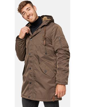 INDICODE Winterjacke Bardsley - Braun