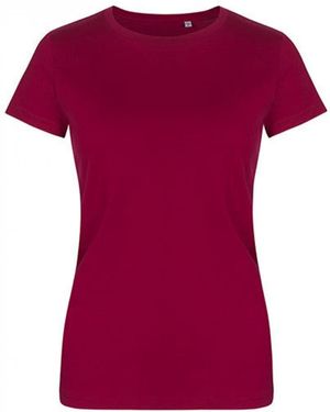 Promodoro Rundhalsshirt Roundneck T-Shirt, Gekämmte Baumwolle - Rot