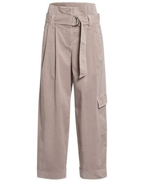 MARC AUREL 2-in-1-Hose Hosen taupe - Natur