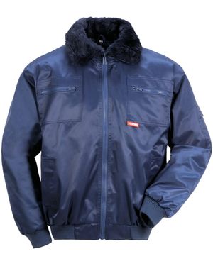 PLANAM Gletscher Comfort Jacke Pilotenjacke - Blau