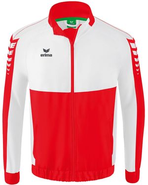 Erima Sweatjacke Six Wings Präsentationsjacke Polyester - Rot