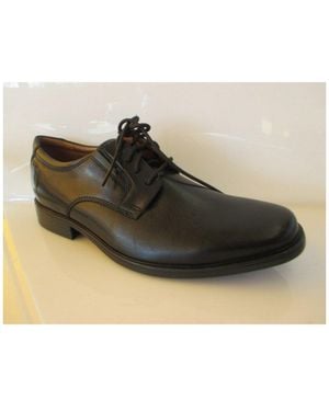 Clarks Tilden Plain Schnürschuh - Schwarz