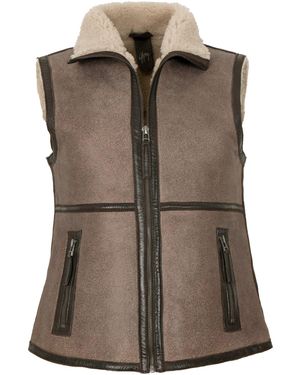 Gipsy By Mauritius By Mauritius Lederjacke GWOtila Gipsy - Braun