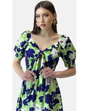 Elara Sommerkleid (1-tlg) - Blau