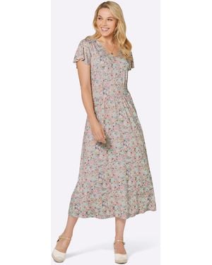 WITT Jerseykleid Jersey-Kleid - Weiß
