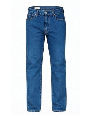 Levi's Straight-Jeans Herren Jeans 501 Levi's Original Gerader Passform, Robuster Denim 5-Pocket-Style - Blau