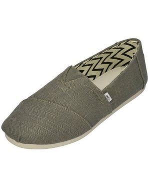 TOMS Alpargata 10021903 Espadrille Vetiver Heritage - Grau
