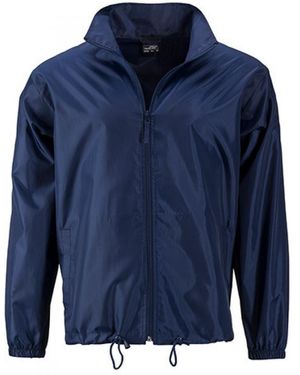 James & Nicholson Outdoorjacke Men`s Promo Jacket / Wind- und wasserabweisend - Blau