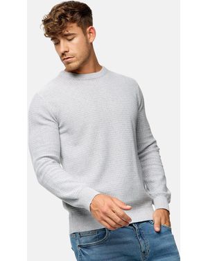 INDICODE Strickpullover INLourdes - Grau