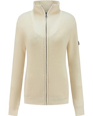 Travelin ' Strickjacke Cardigan Snowdon Lady Off White XXL - Natur