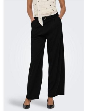 Jdy Anzughose Geggo Life Belt Pant Jrs Noos - Schwarz