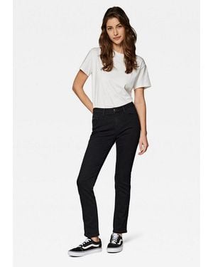 Mavi Skinny-Fit-Jeans Label-Detail Modell "Sophie" Slim Skinny Jeans - Schwarz