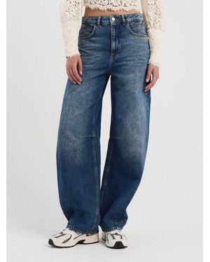 Gang Loose-Fit-Jeans 94Sarina Long Long 4 Cm Länger, Baggy Fit - Blau