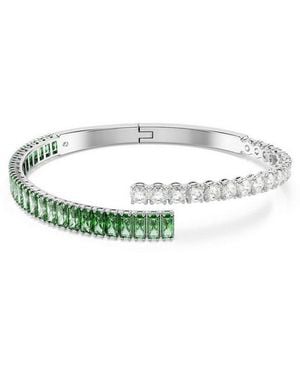Swarovski Armspange Schmuck Geschenk Matrix Armreif, Mit Kristall, Zirkonia (Synth) - Schwarz