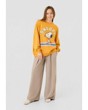 Codello Sweatshirt (1-Tlg) Mit Snoopy Motiv - Orange
