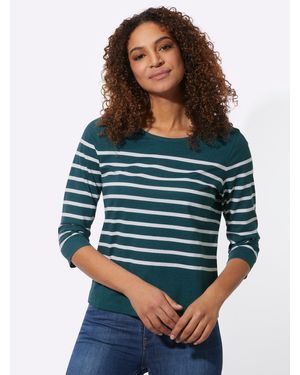 WITT T-Shirt Ringelshirt - Blau