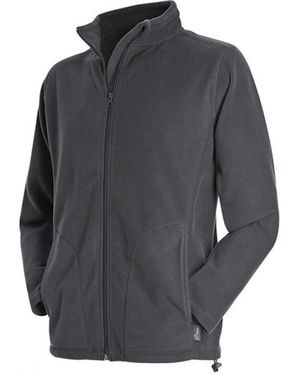 Stedman Fleecejacke Active Fleece Jacket - Grau