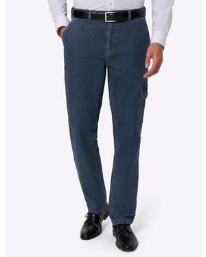 Sieh an! Bequeme Jeans - Blau