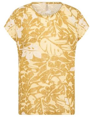 Soya Concept Kurzarmshirt Sc-Aretha 46 - Mettallic
