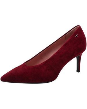 Tamaris Touch-It Aus Leder Stilettoabsatz 1-22456-47 Pumps Touch-It - Rot