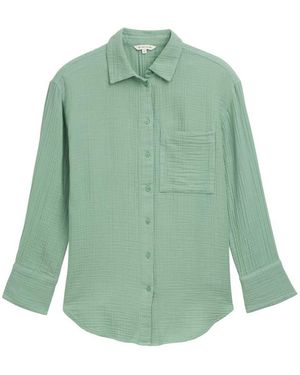 Tom Tailor Klassische Bluse - Grün