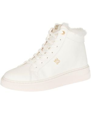 HUGO Lyzz_Hito Sneaker Cupsole Sneaker, Schnürboots, Stiefelette Zum Schnüren - Schwarz