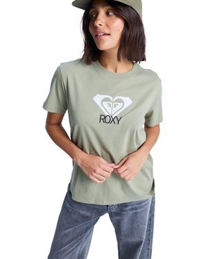 Roxy T-Shirt Ocean Road Art - Grau