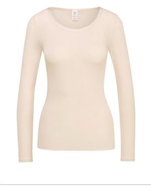 CALIDA Unterziehshirt True Confidence Damen (1-St) Fein, Geschmeidig Und Temperaturausgleichend - Natur