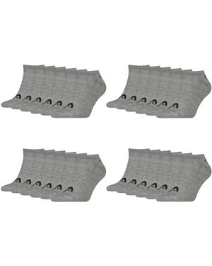 Head Sneakersocken All Sports Training Socks (12-Paar) mit Logo und Markenschriftzug - Grau