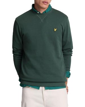 Lyle & Scott Sweatshirt Basic , 100% Baumwolle - Grün