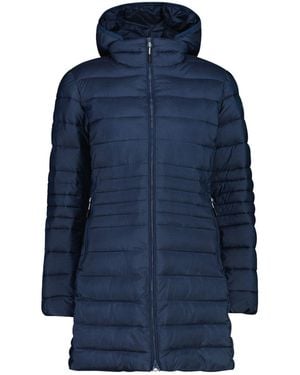 CMP Winterjacke Steppjacke Woman Parka Zip Hood 35K3536M - Blau