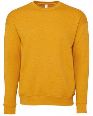 Bella Canvas Bella + Canvas Sweatshirt Sweat Drop Shoulder Fleece - Gelb