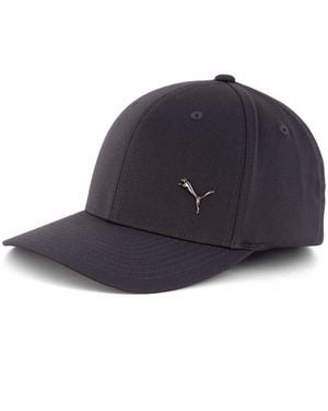 PUMA Baseball Cap Cap Metal Cat Cap Flexfit (1-St) Luftlöcher - Schwarz