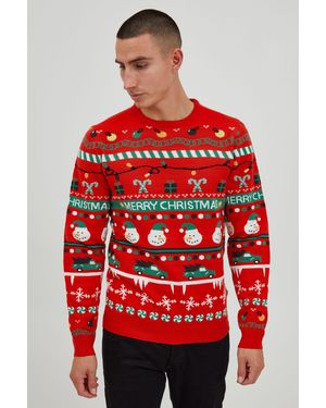11 Project Strickpullover PRRuben - Rot