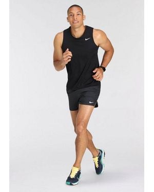 Nike Laufshorts Dri-Fit Stride 5" Brief-Lined - Schwarz