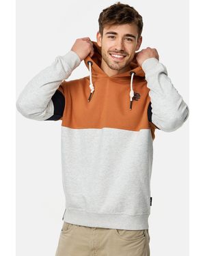 INDICODE Kapuzenpullover INZiggy - Grau