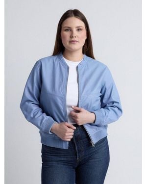 Maze Lederjacke 42023101 - Blau