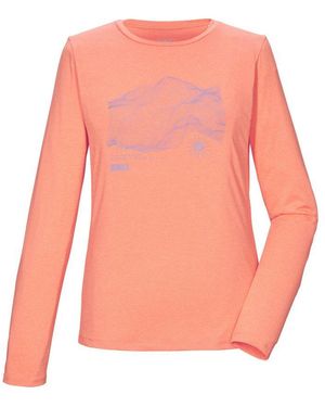 Killtec Langarmshirt Kos 179 Wmn Ls Shrt Weiches, Strapazierfähiges, Atmungsaktives Langarmshirt - Pink