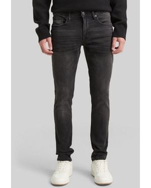 Tom Tailor Skinny-Fit-Jeans Jeanshosen Ttculver Skinny Jeans - Schwarz
