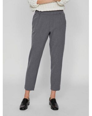 Vila Anzughose Vivarone Hw Slim Pant - Grau