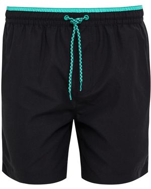 Threadbare Badehose THBDawlish mit Tunnelzug - Schwarz