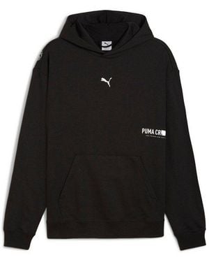 PUMA Kapuzensweatshirt M Graphic French Terry Hoodie Mit Kängurutasche, Mit Drycell Technologie, Regular Fit - Schwarz