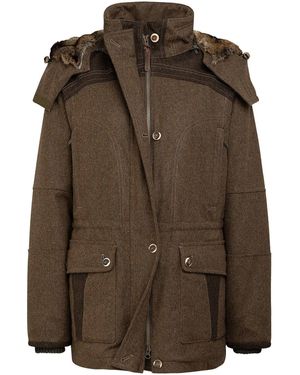 Rascher Outdoorjacke Lodenjacke Prestige Drückjagd & Treibjagd, Freizeit - Braun